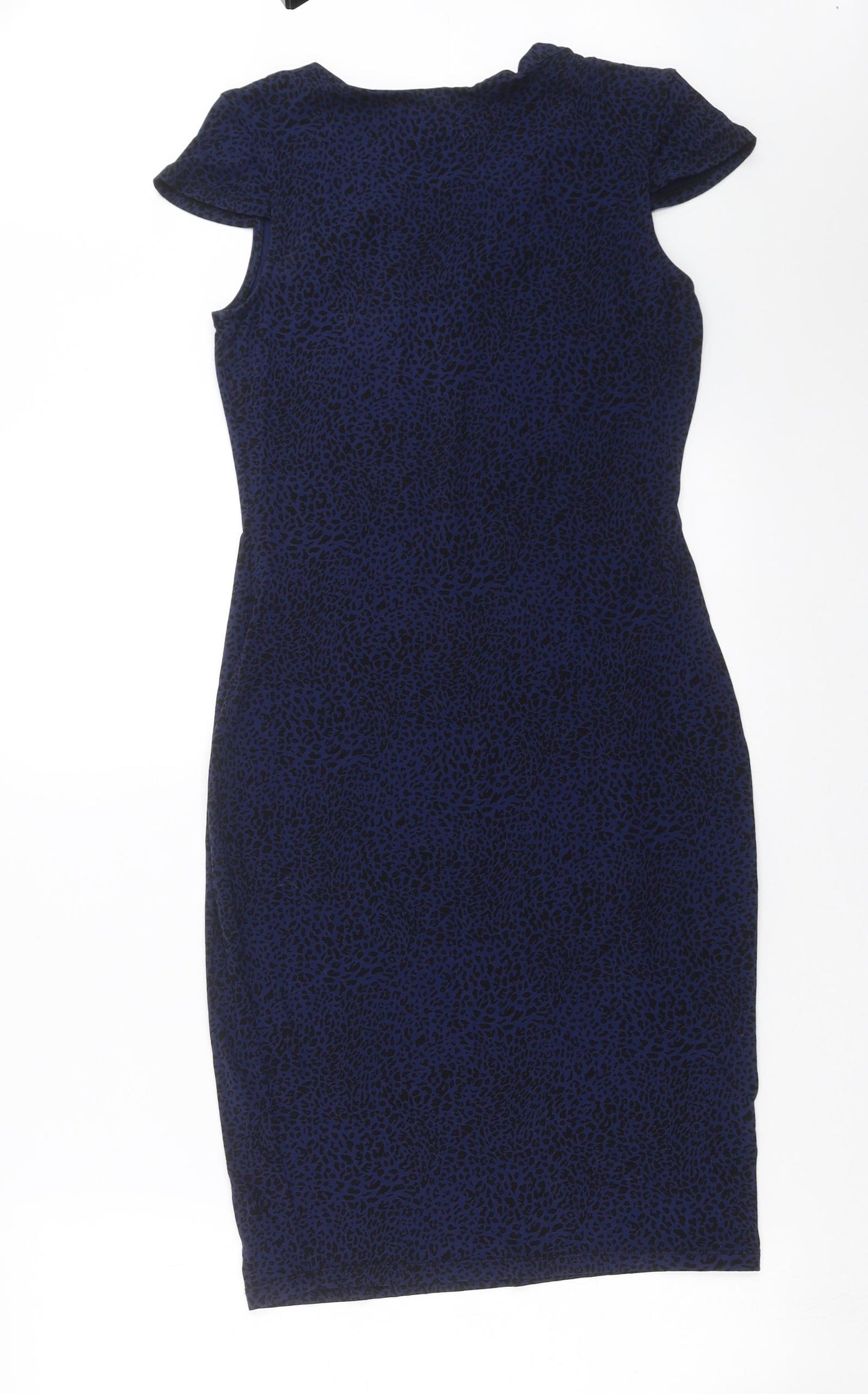 F&F Womens Blue Animal Print  Shift  Size 10