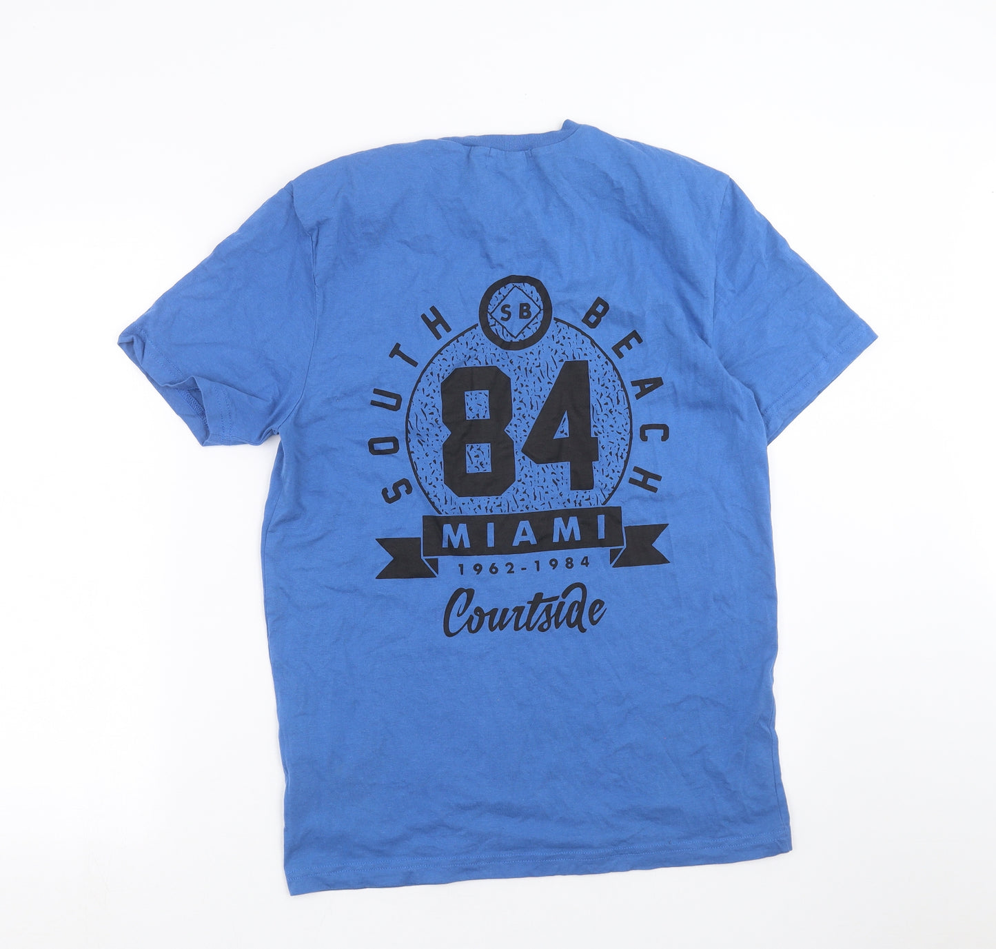 Topman Mens Blue    T-Shirt Size S