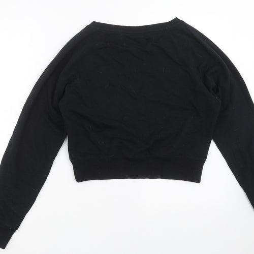 American Freshman Womens Black   Pullover Sweatshirt Size 10