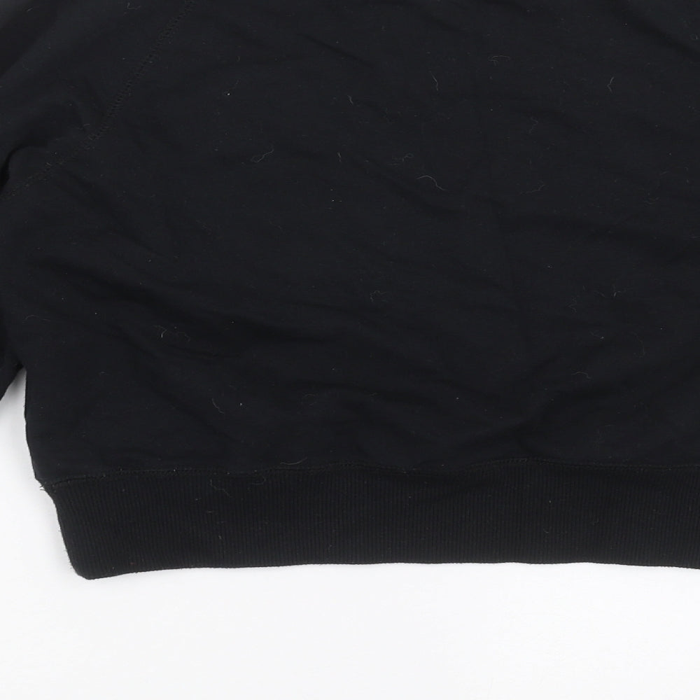American Freshman Womens Black   Pullover Sweatshirt Size 10