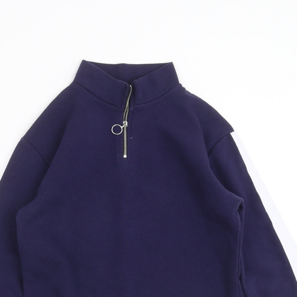 Matalan Girls Blue   Pullover Jumper Size 12 Years