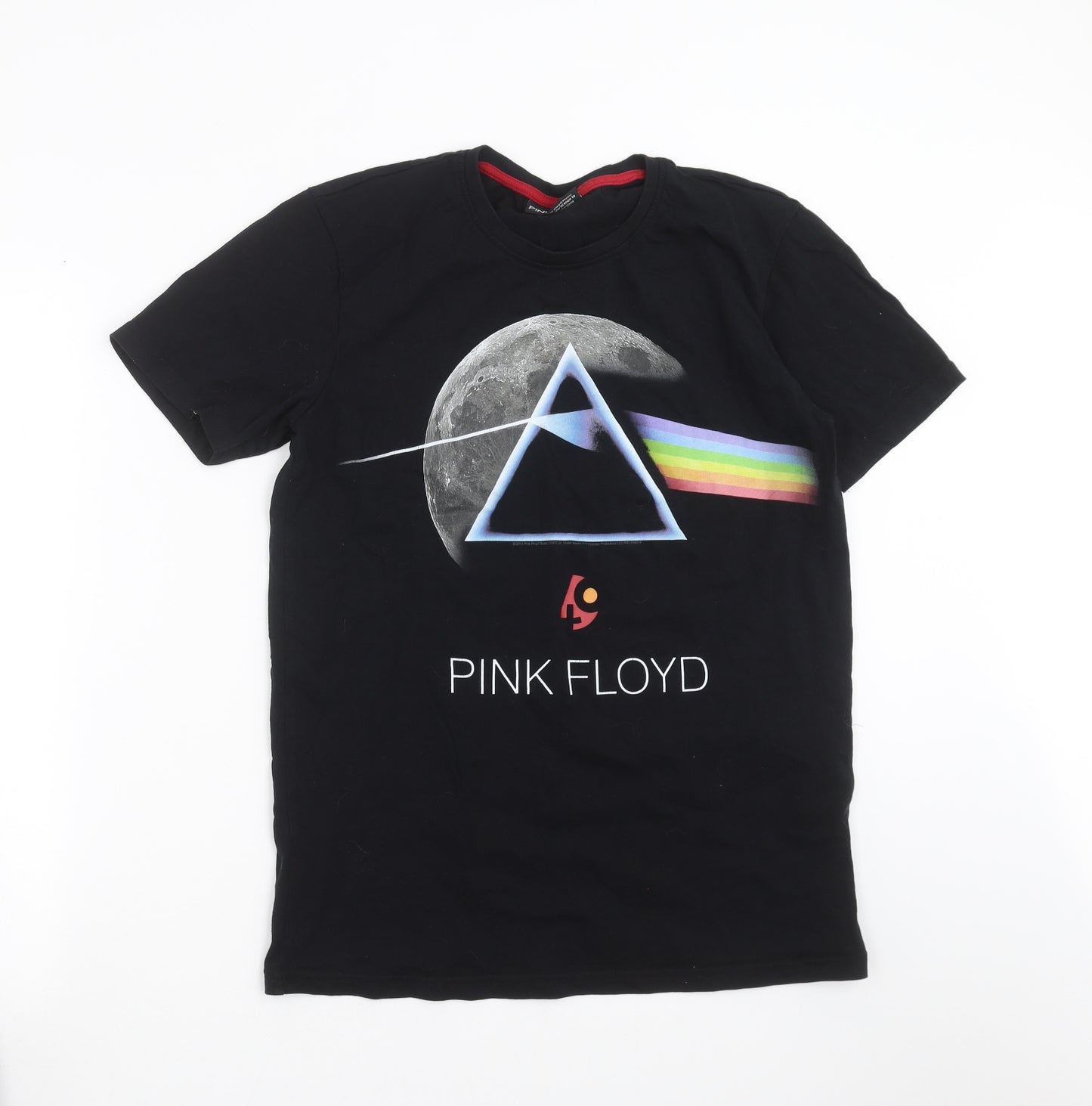 Pink Floyd Mens Black    T-Shirt Size S
