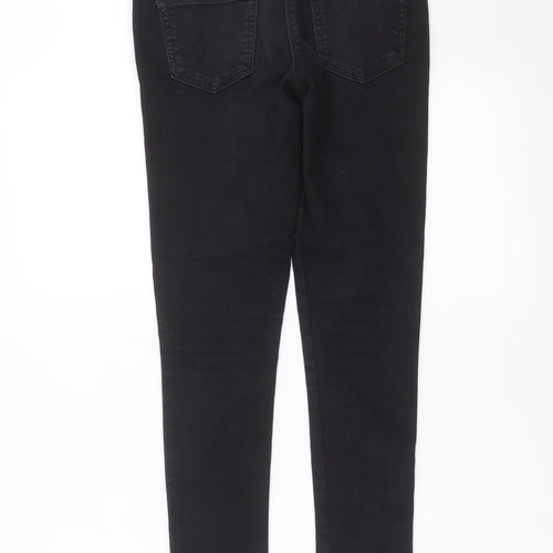 Matalan Girls Black  Denim Skinny Jeans Size 12 Years