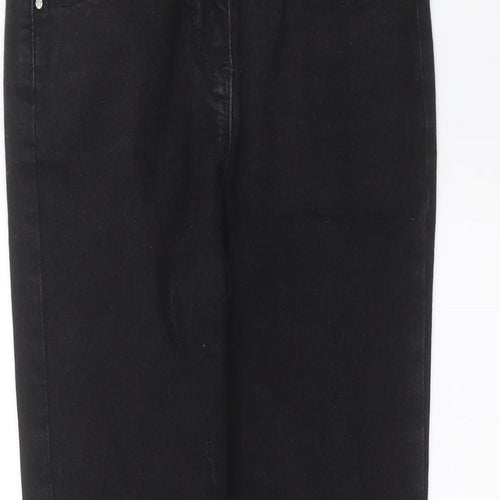 Matalan Girls Black  Denim Skinny Jeans Size 12 Years