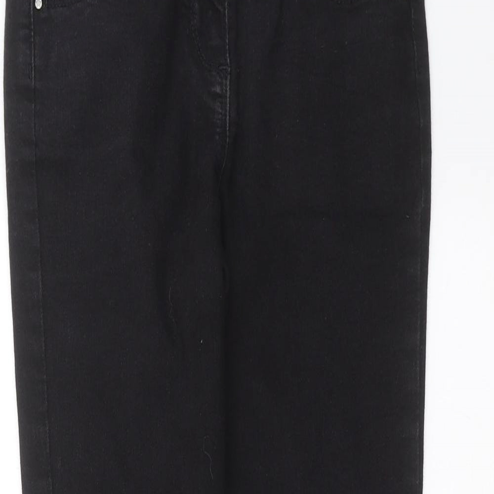 Matalan Girls Black  Denim Skinny Jeans Size 12 Years