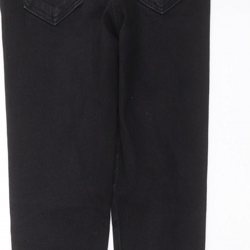 Matalan Girls Black  Denim Skinny Jeans Size 12 Years