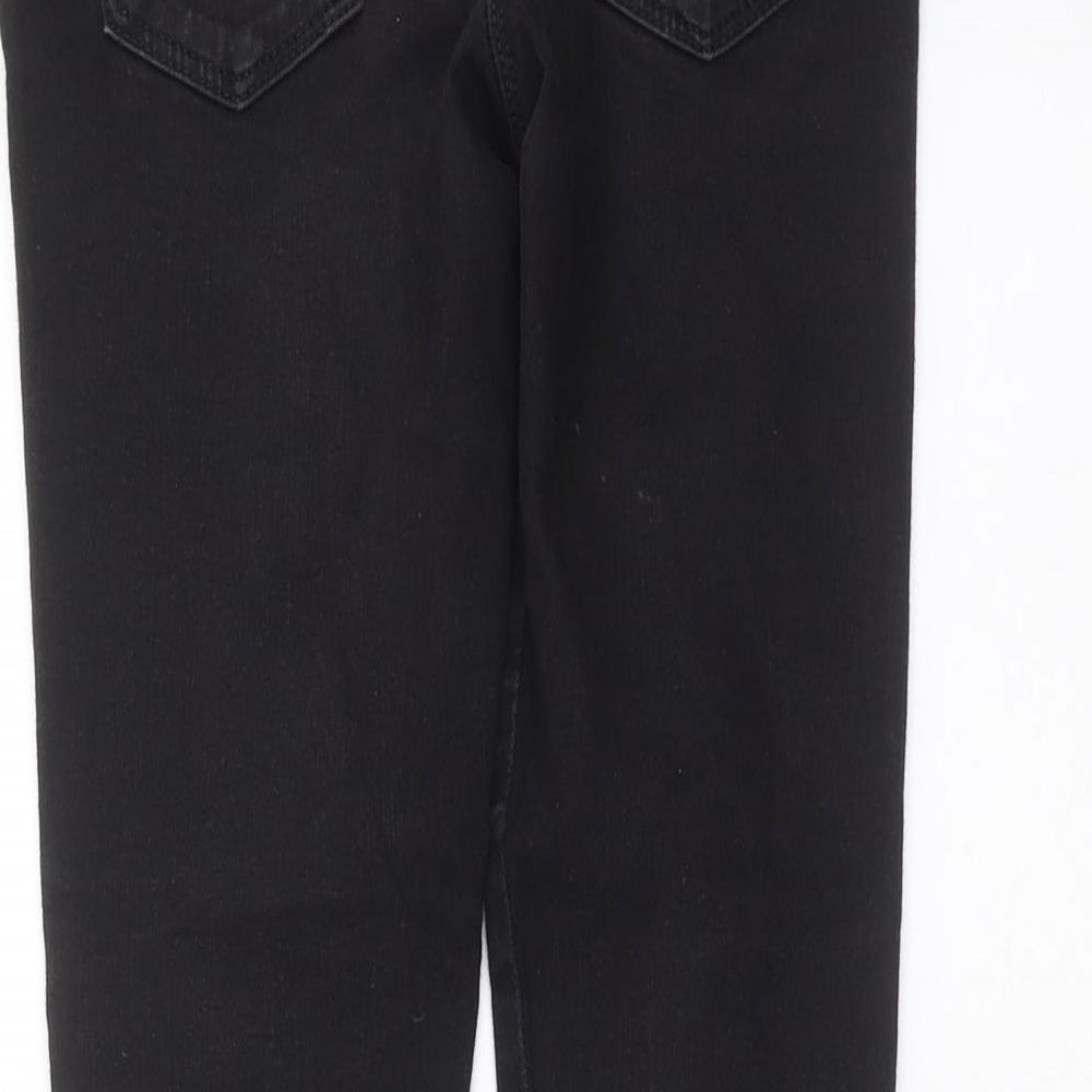 Matalan Girls Black  Denim Skinny Jeans Size 12 Years