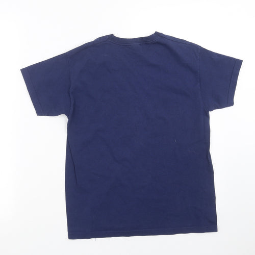 Fruit of the Loom Boys Blue   Basic T-Shirt Size 9-10 Years  - swim safe