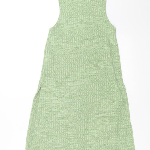 Primark Womens Green Striped  Basic Tank Size 2XS