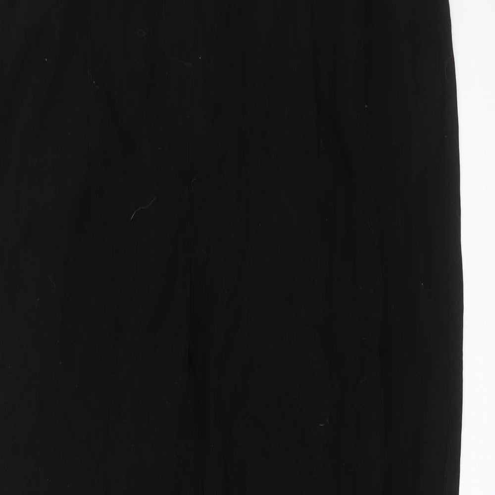 New Look Womens Black   Trousers  Size 16 L27 in