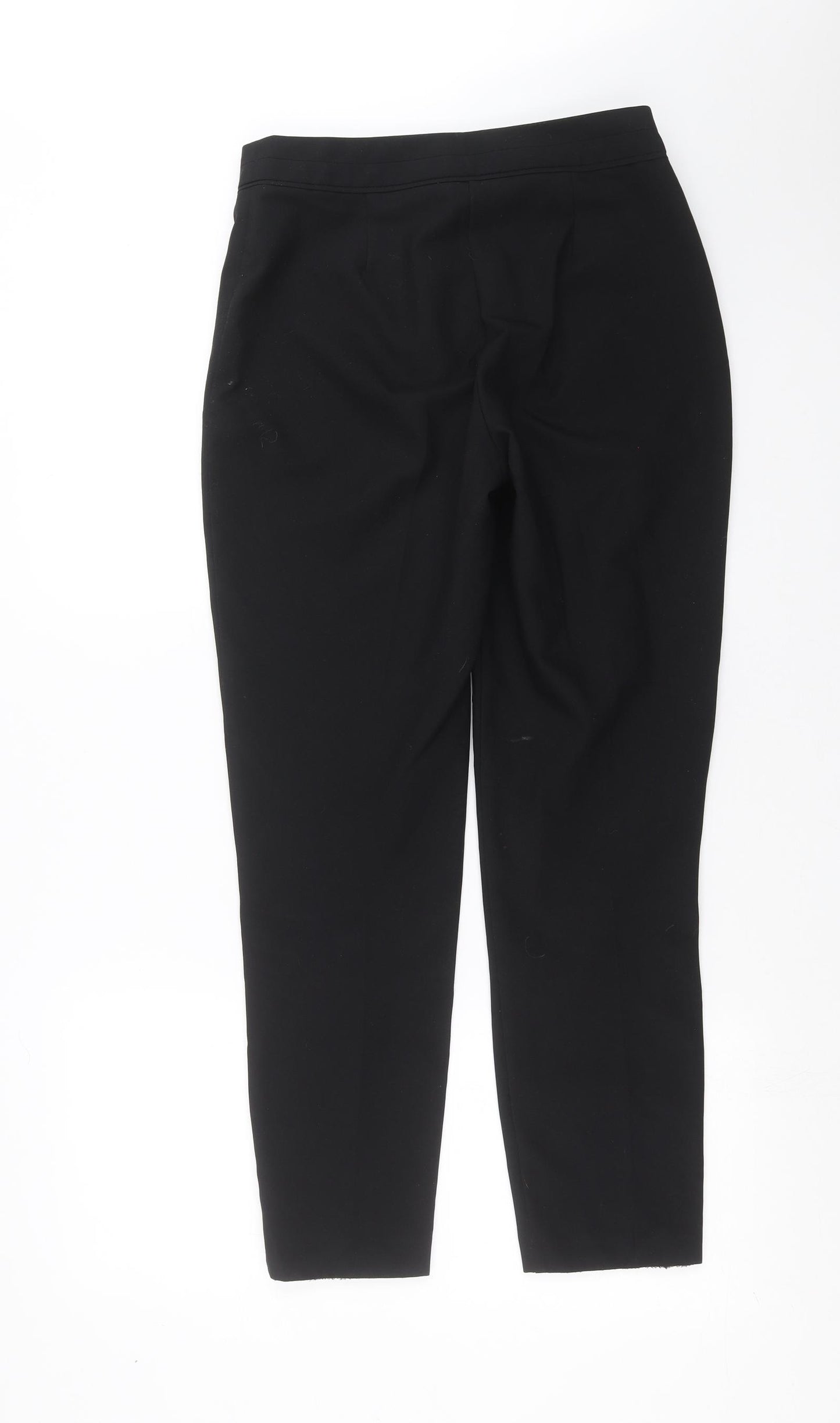 F&F Womens Black   Trousers  Size 8 L28 in