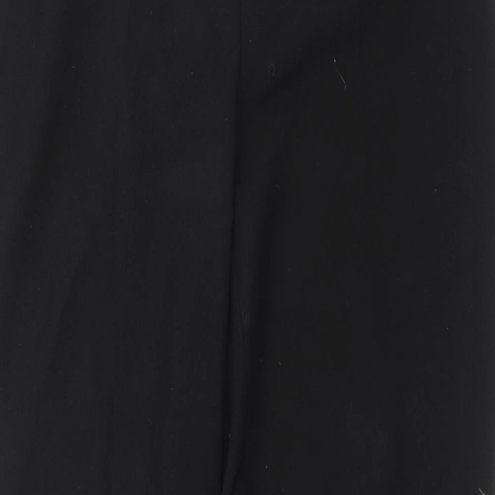 F&F Womens Black   Trousers  Size 8 L28 in