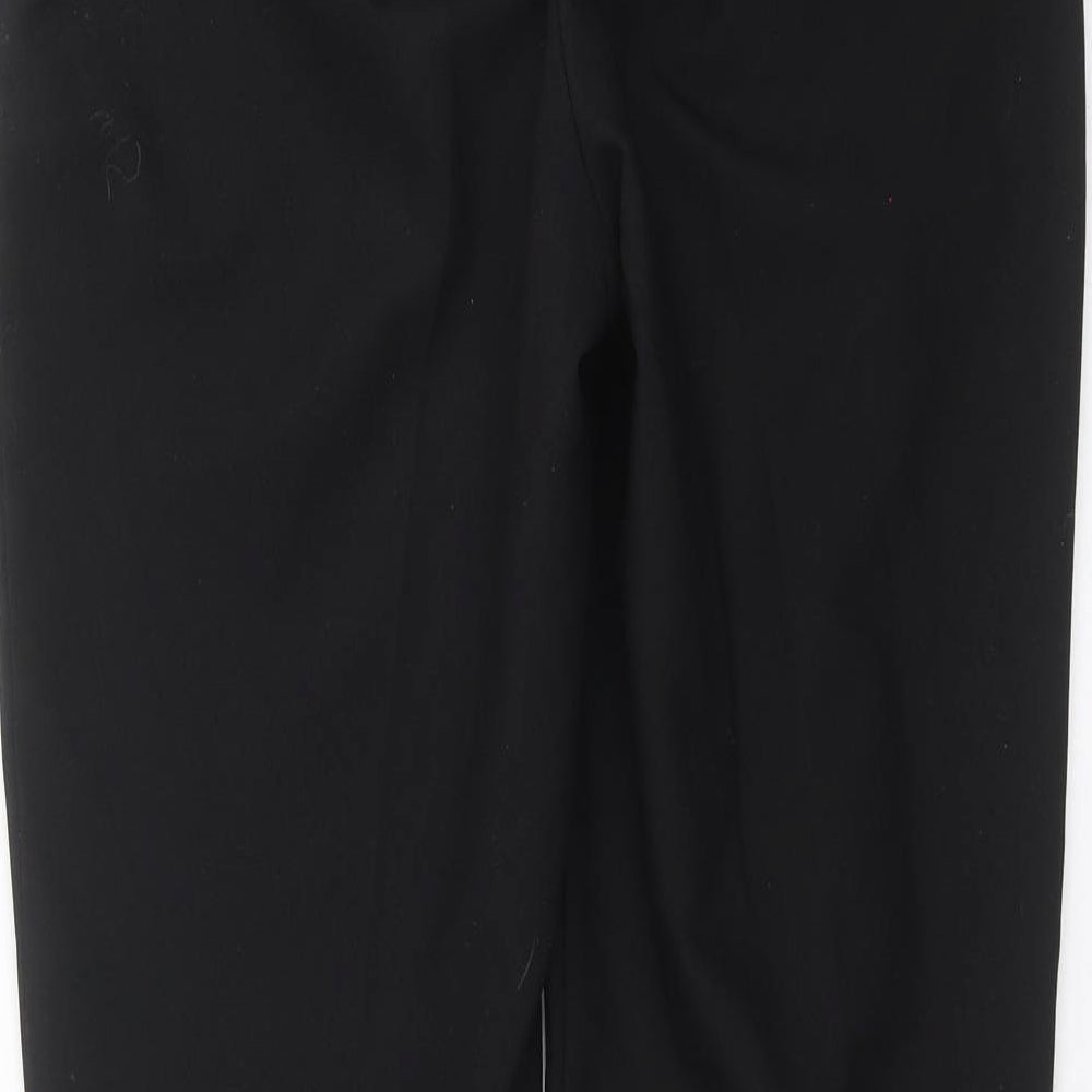 F&F Womens Black   Trousers  Size 8 L28 in