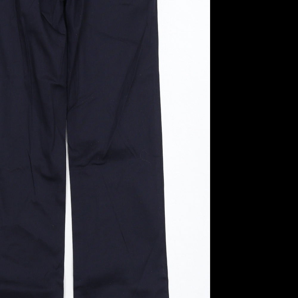 Moose Womens Blue   Trousers  Size 10 L29 in