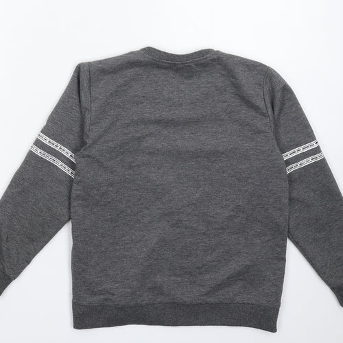 Macca Boy Boys Grey   Pullover Sweatshirt Size 10 Years