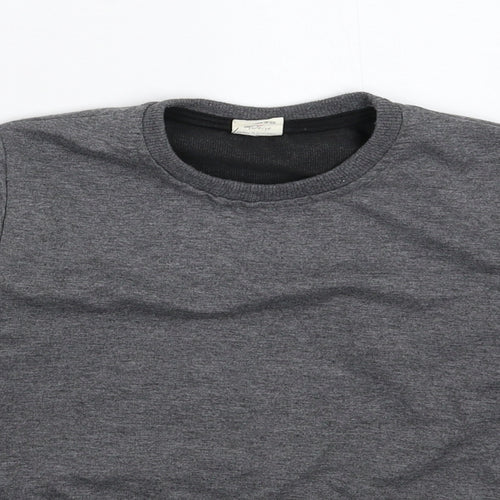 Macca Boy Boys Grey   Pullover Sweatshirt Size 10 Years