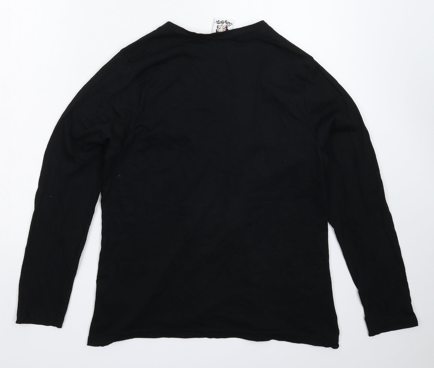 Betty Boop Womens Black   Cardigan Jumper Size M