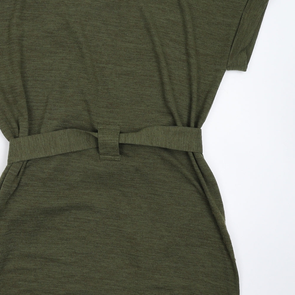 F&F Womens Green   Jumper Dress  Size 16