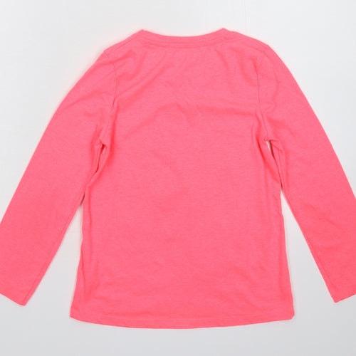 Blue Zoo Girls Pink   Basic T-Shirt Size 8-9 Years