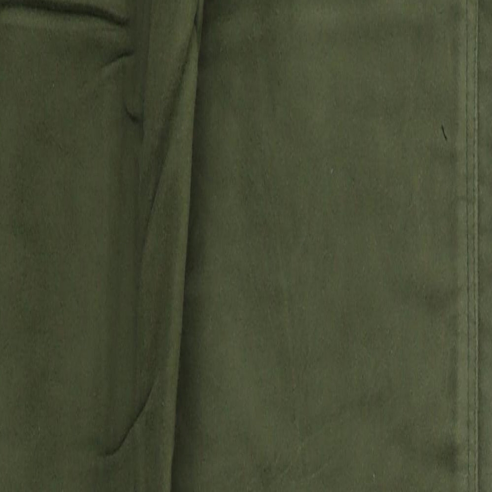 Moose Womens Green   Trousers  Size 10 L35 in