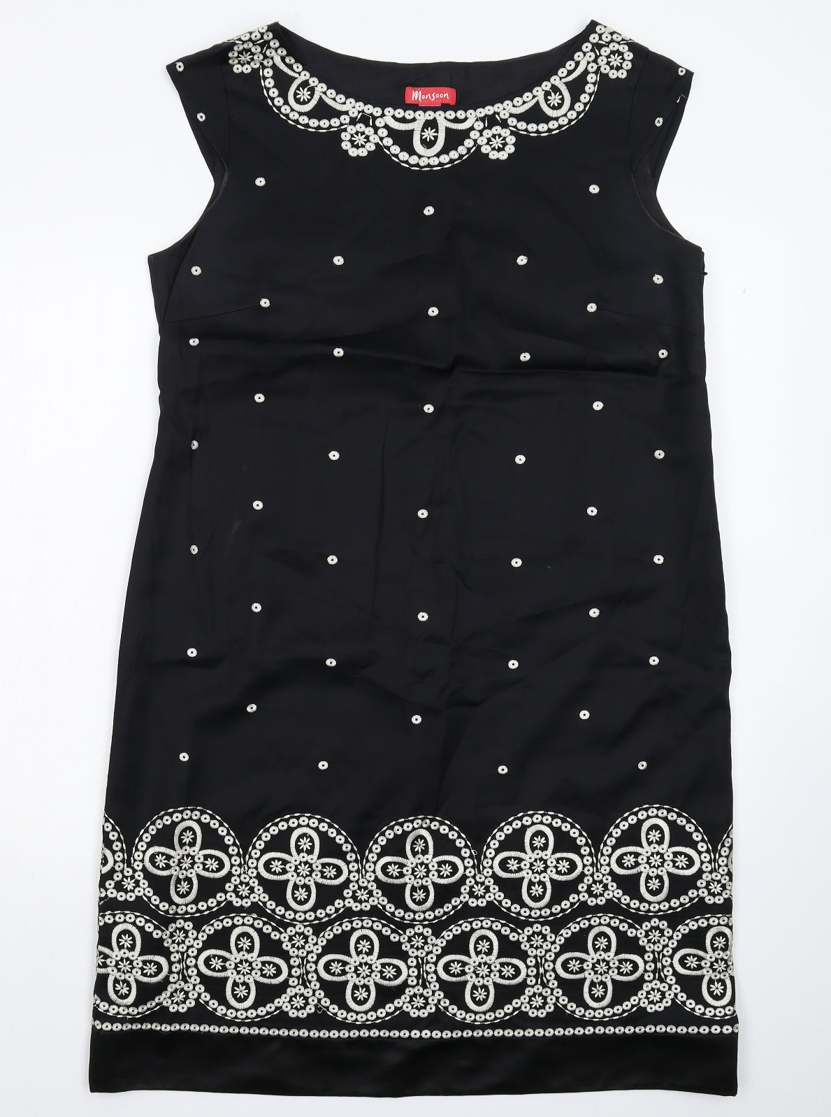 Monsoon Womens Black   Bodycon  Size 18