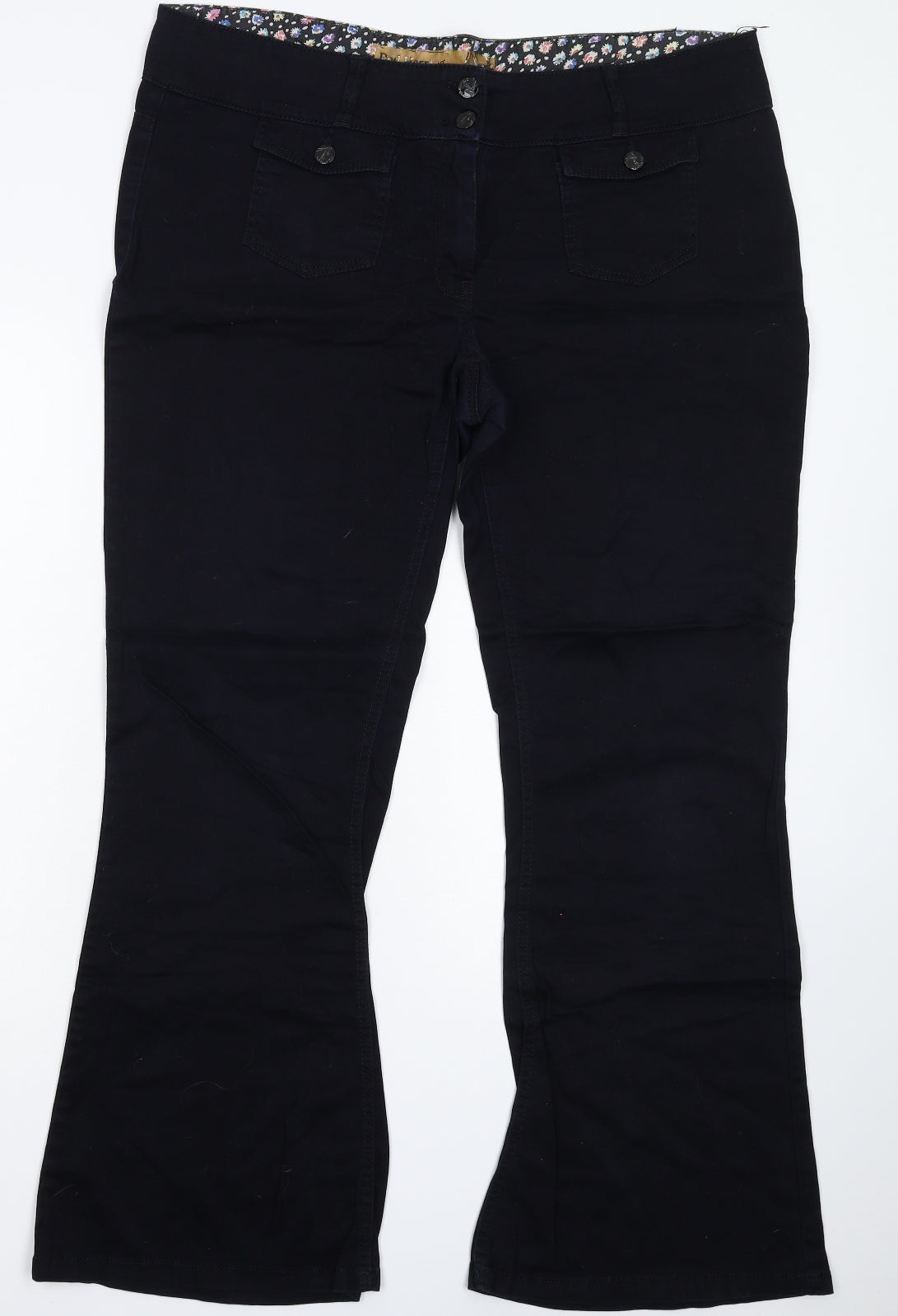 Red Herring Womens Blue   Trousers  Size 18 L29 in