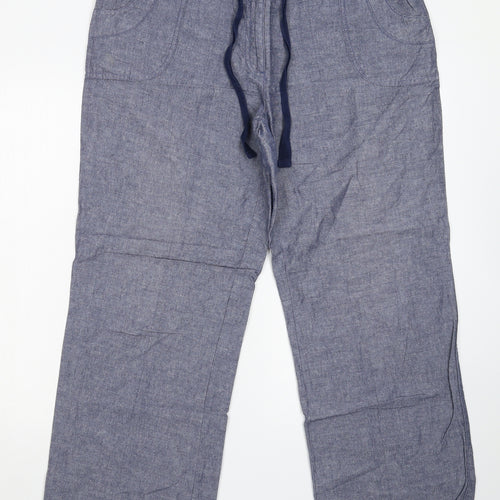 F&F Womens Blue   Trousers  Size 18 L30 in