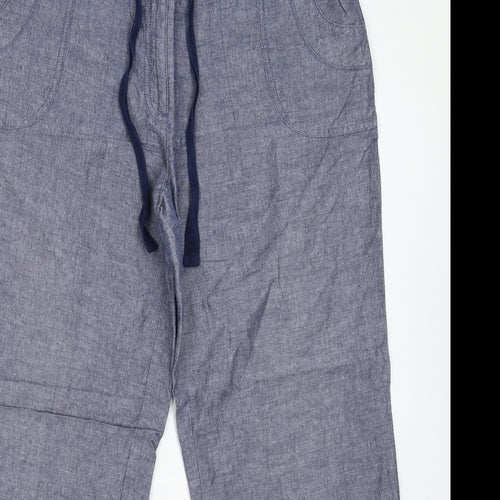 F&F Womens Blue   Trousers  Size 18 L30 in