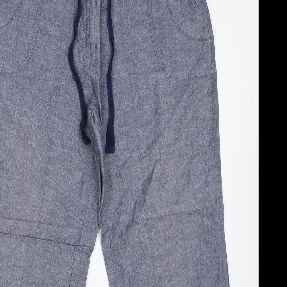 F&F Womens Blue   Trousers  Size 18 L30 in