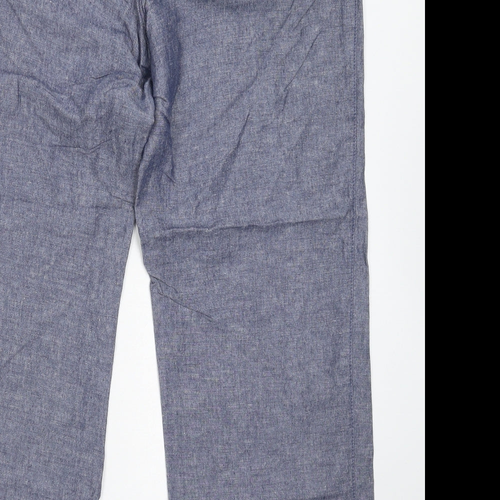 F&F Womens Blue   Trousers  Size 18 L30 in