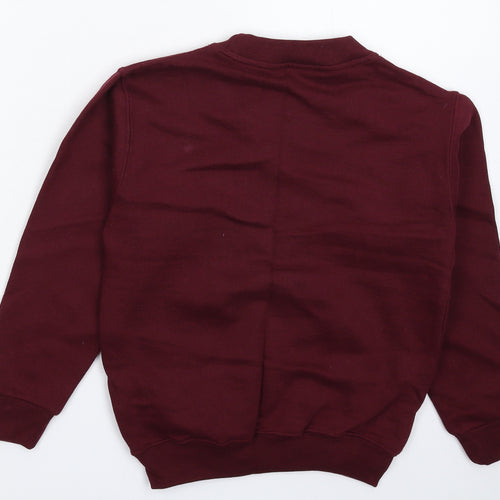 Blue Max Boys Brown   Pullover Sweatshirt Size 7-8 Years
