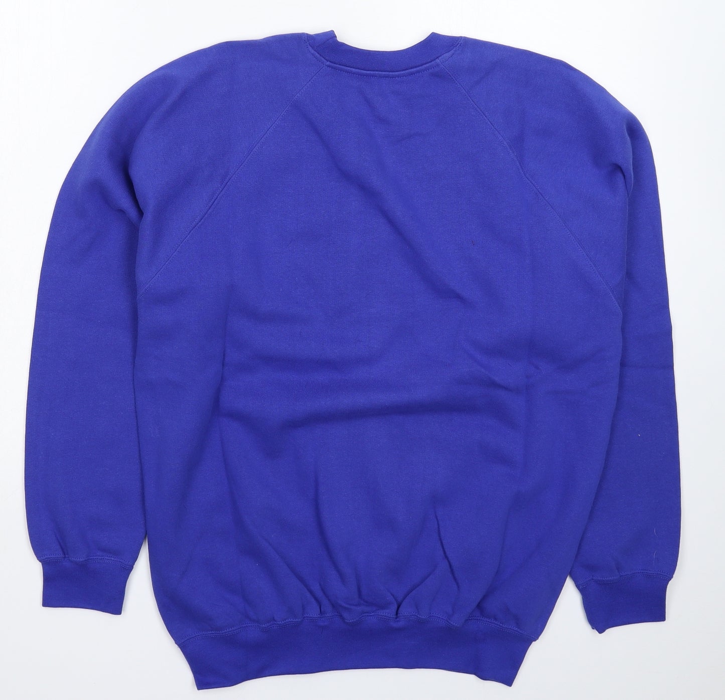 Kustom Kit Mens Blue   Pullover Sweatshirt Size S