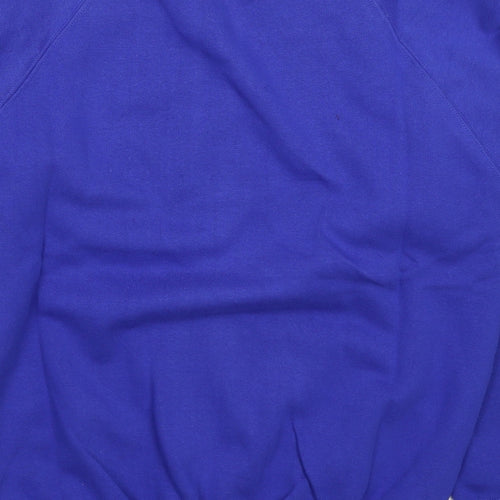 Kustom Kit Mens Blue   Pullover Sweatshirt Size S