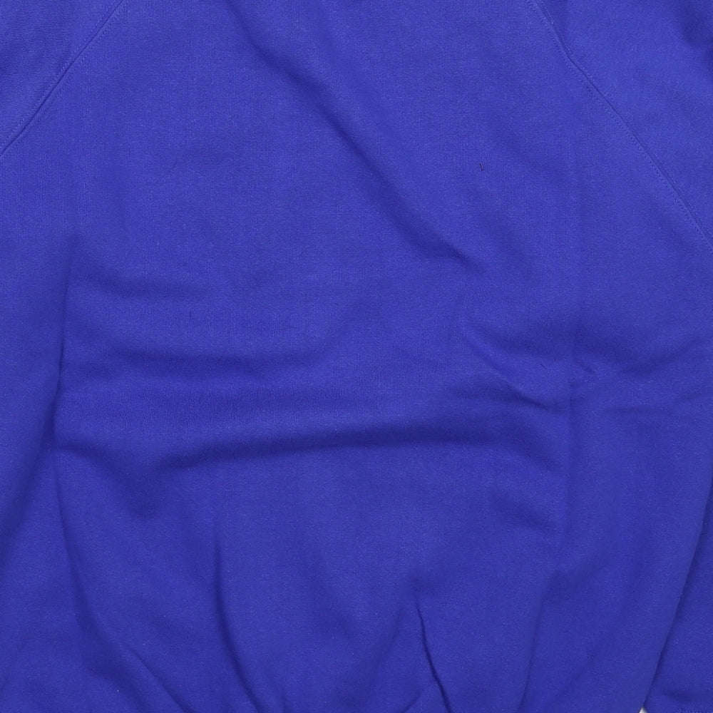 Kustom Kit Mens Blue   Pullover Sweatshirt Size S