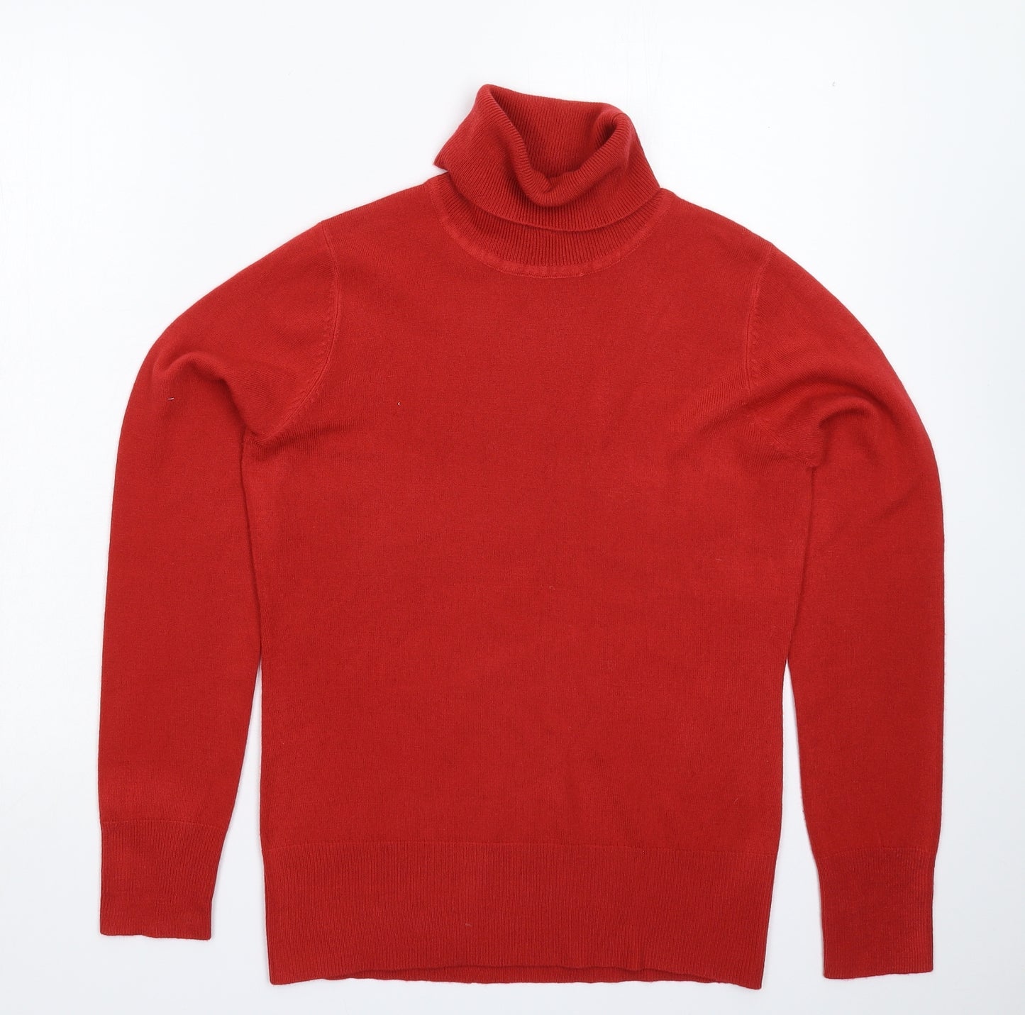 NEXT Womens Red  Knit Pullover Jumper Size 10