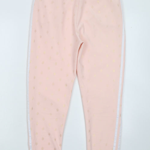 Preworn Womens Pink Striped  Trousers  Size M L25 in