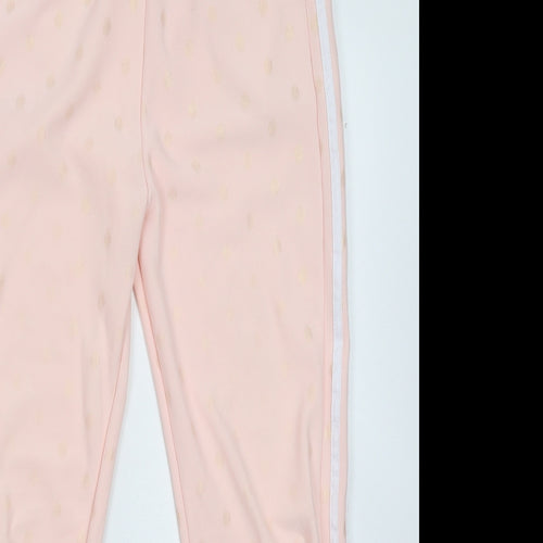 Preworn Womens Pink Striped  Trousers  Size M L25 in