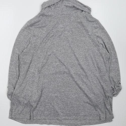 Principles Womens Grey  Knit Pullover Jumper Size 12