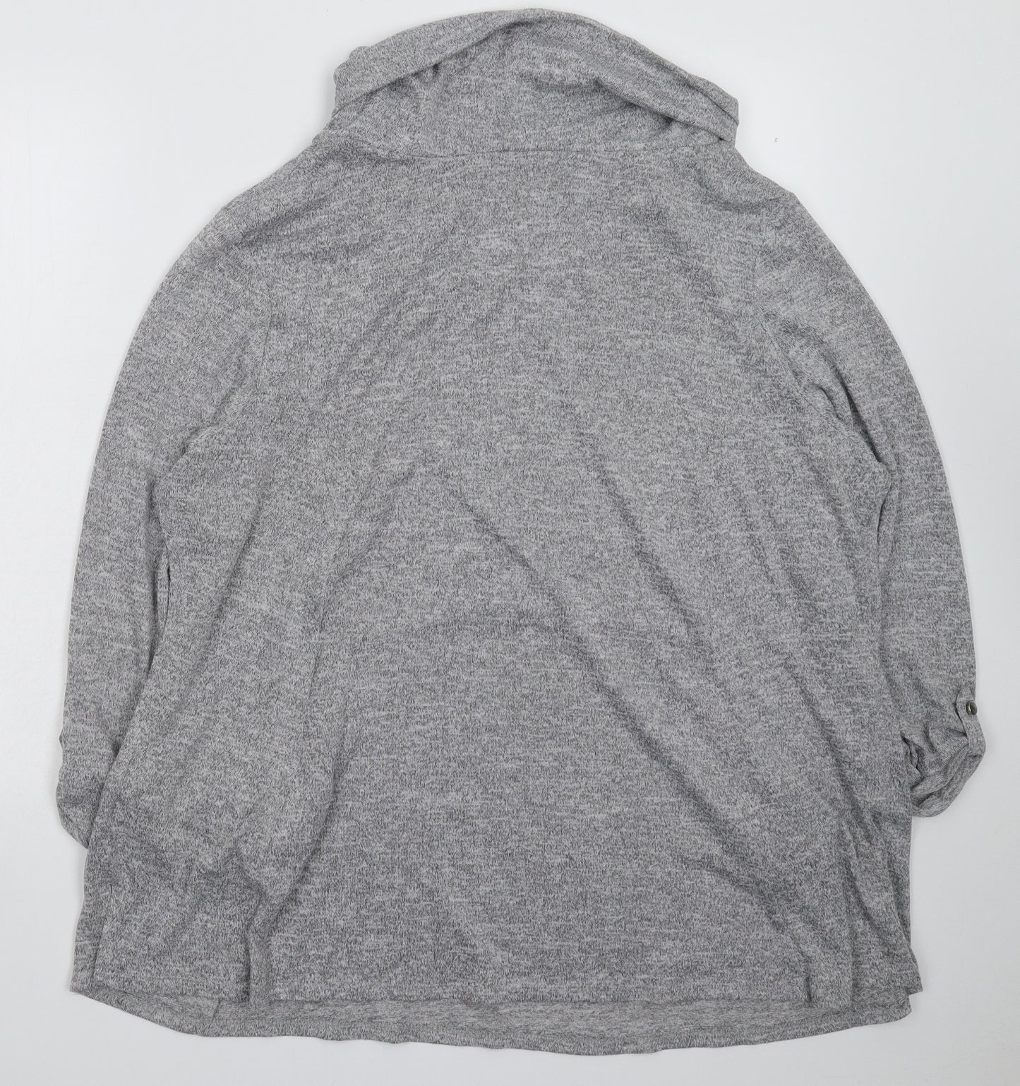 Principles Womens Grey  Knit Pullover Jumper Size 12