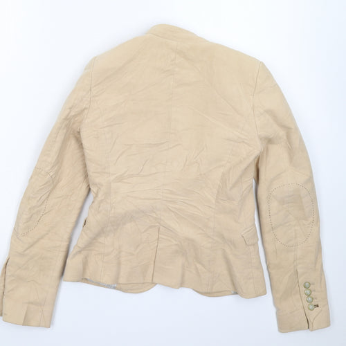 Zara Womens Beige   Jacket Blazer Size XS