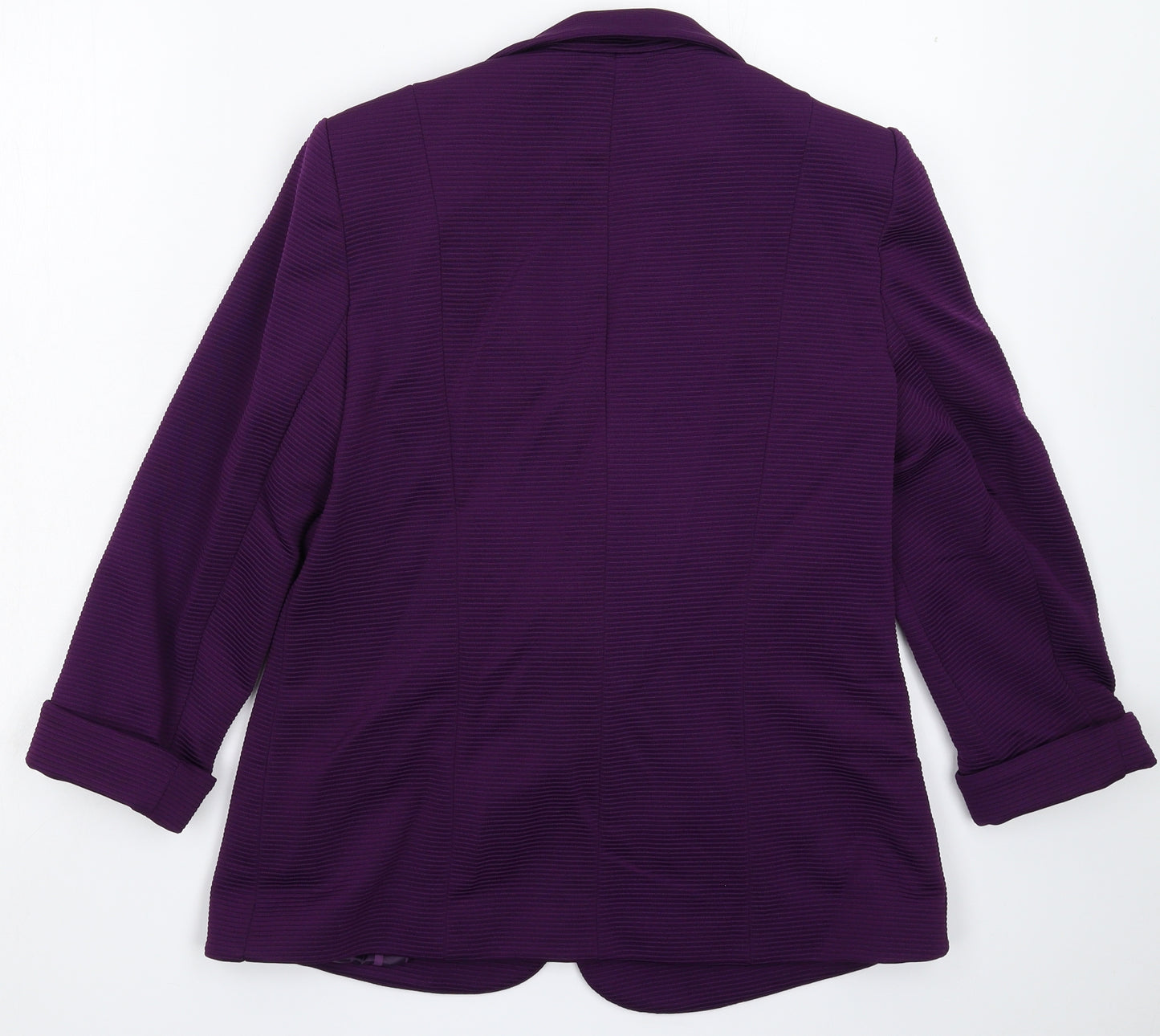 Wallis Womens Purple   Jacket Blazer Size 12