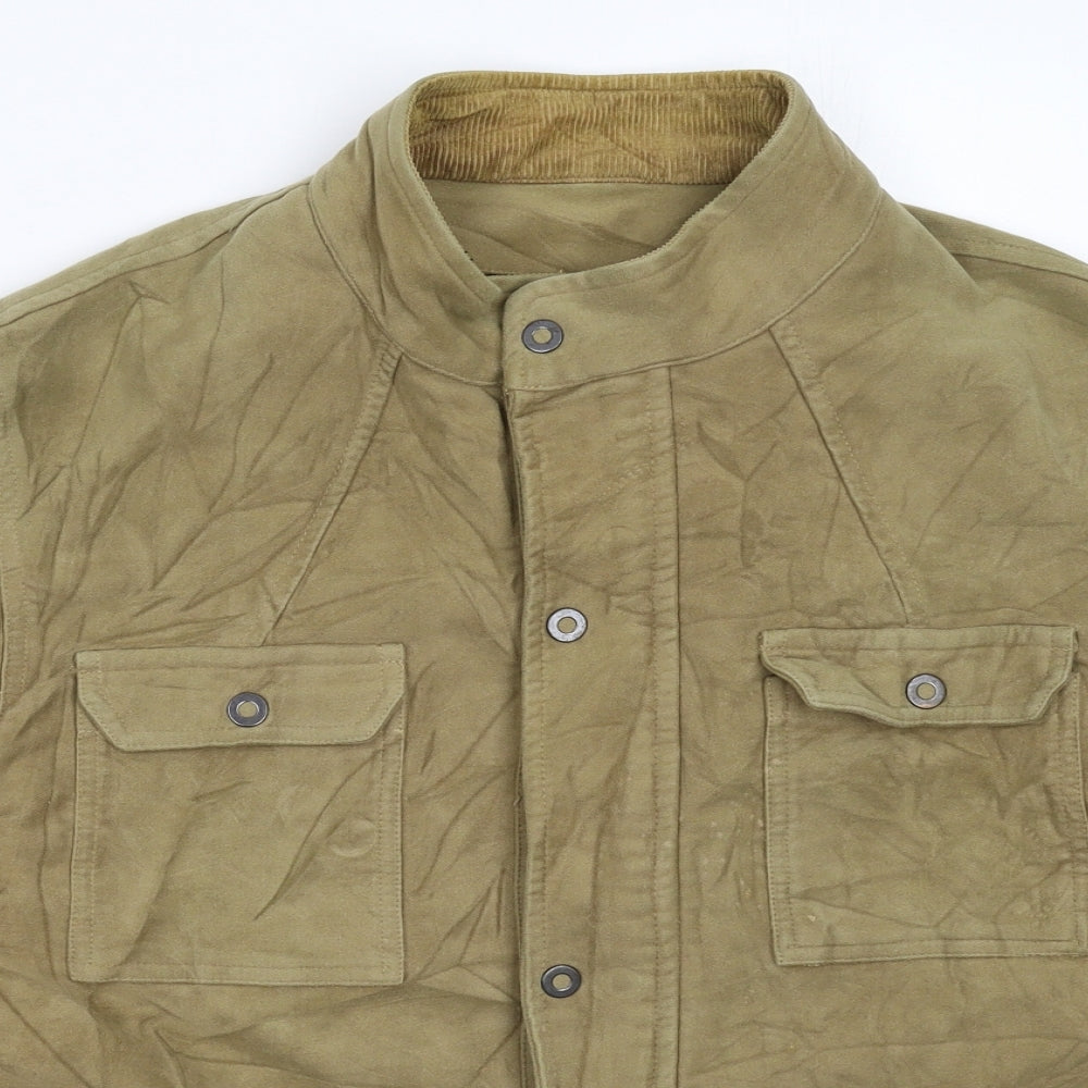 Zara Mens Beige   Jacket  Size M
