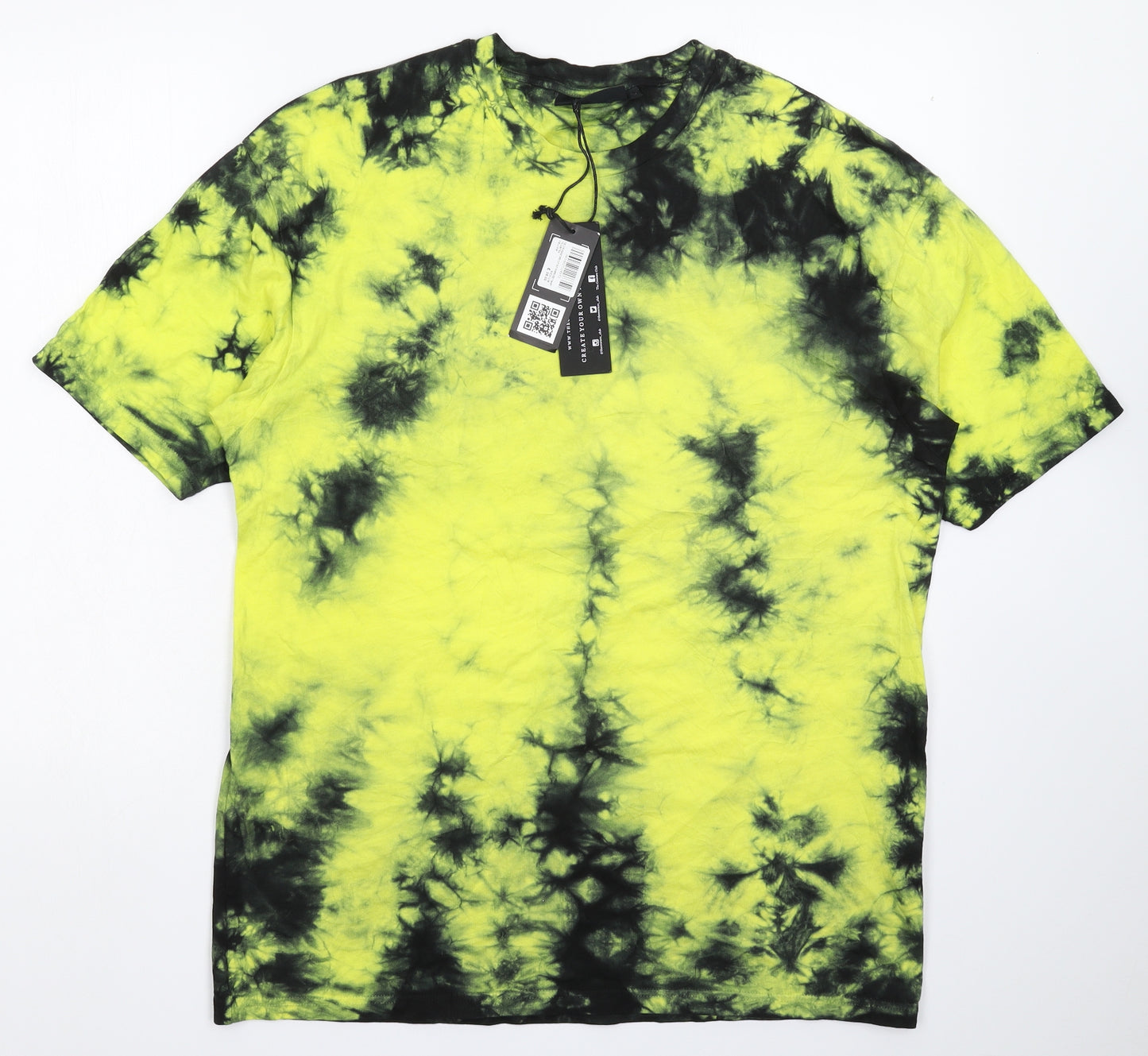 The Couture Club Mens Multicoloured    T-Shirt Size M  - Oversized