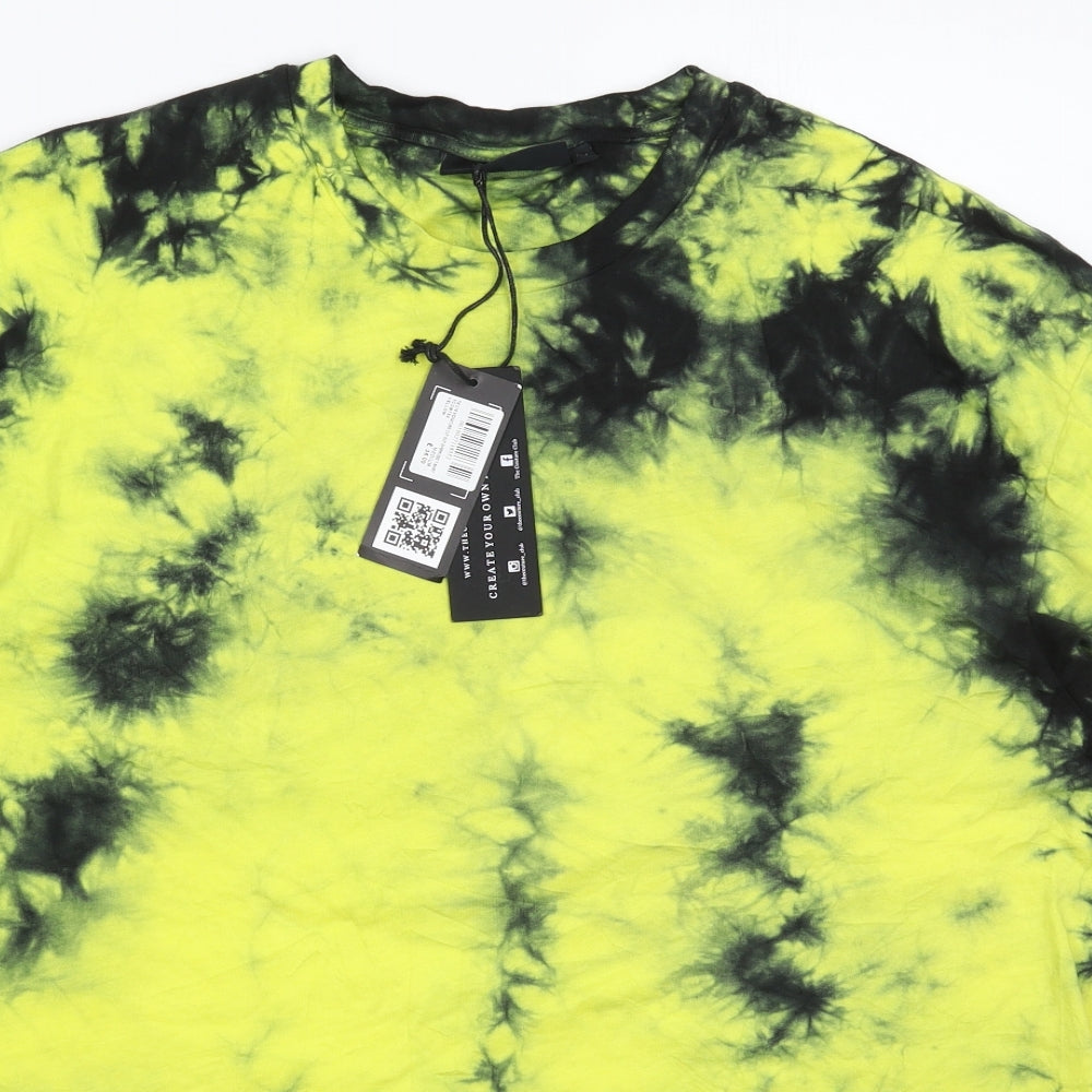 The Couture Club Mens Multicoloured    T-Shirt Size M  - Oversized
