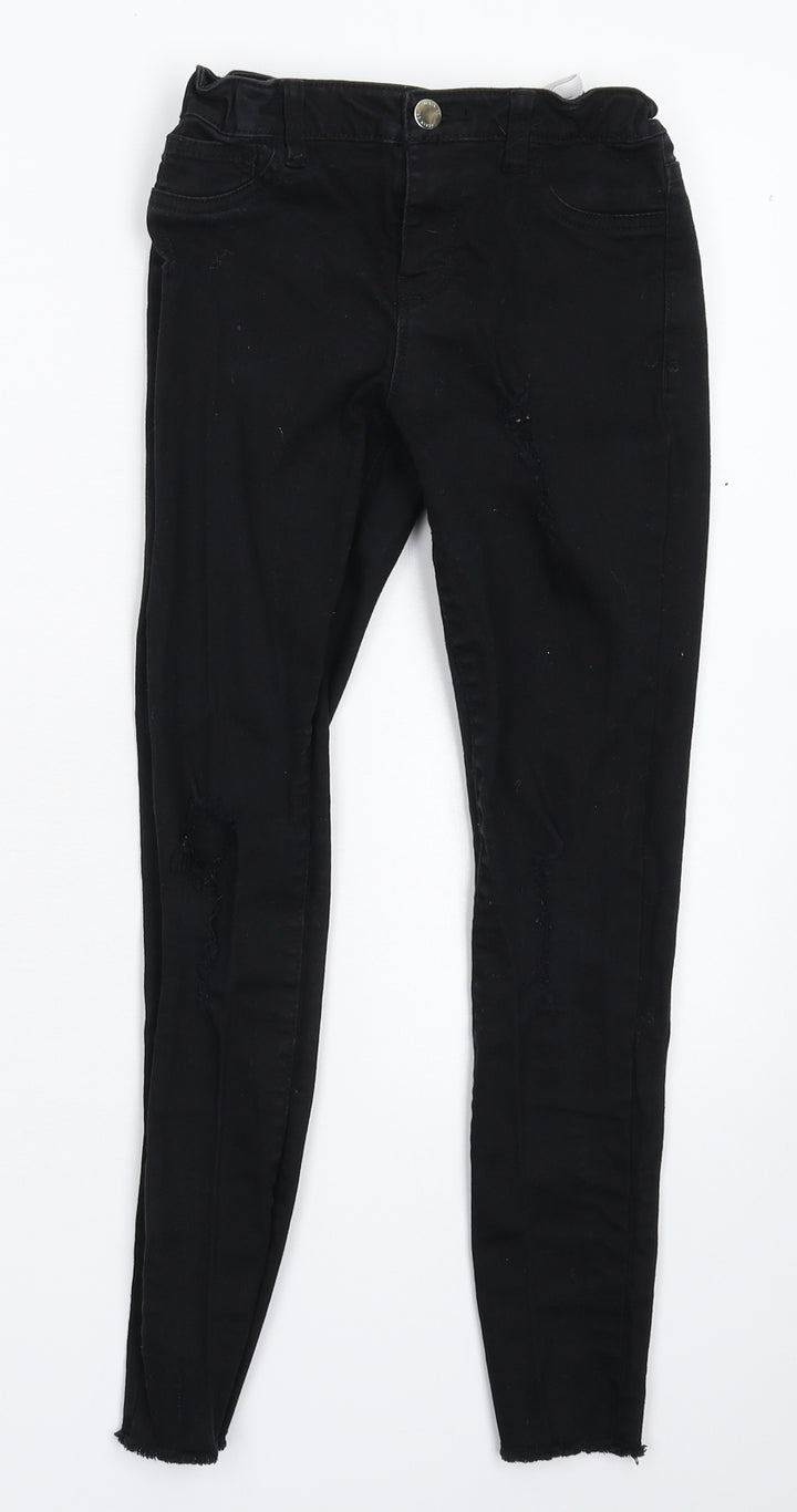 Denim & Co. Girls Blue  Denim Skinny Jeans Size 10-11 Years