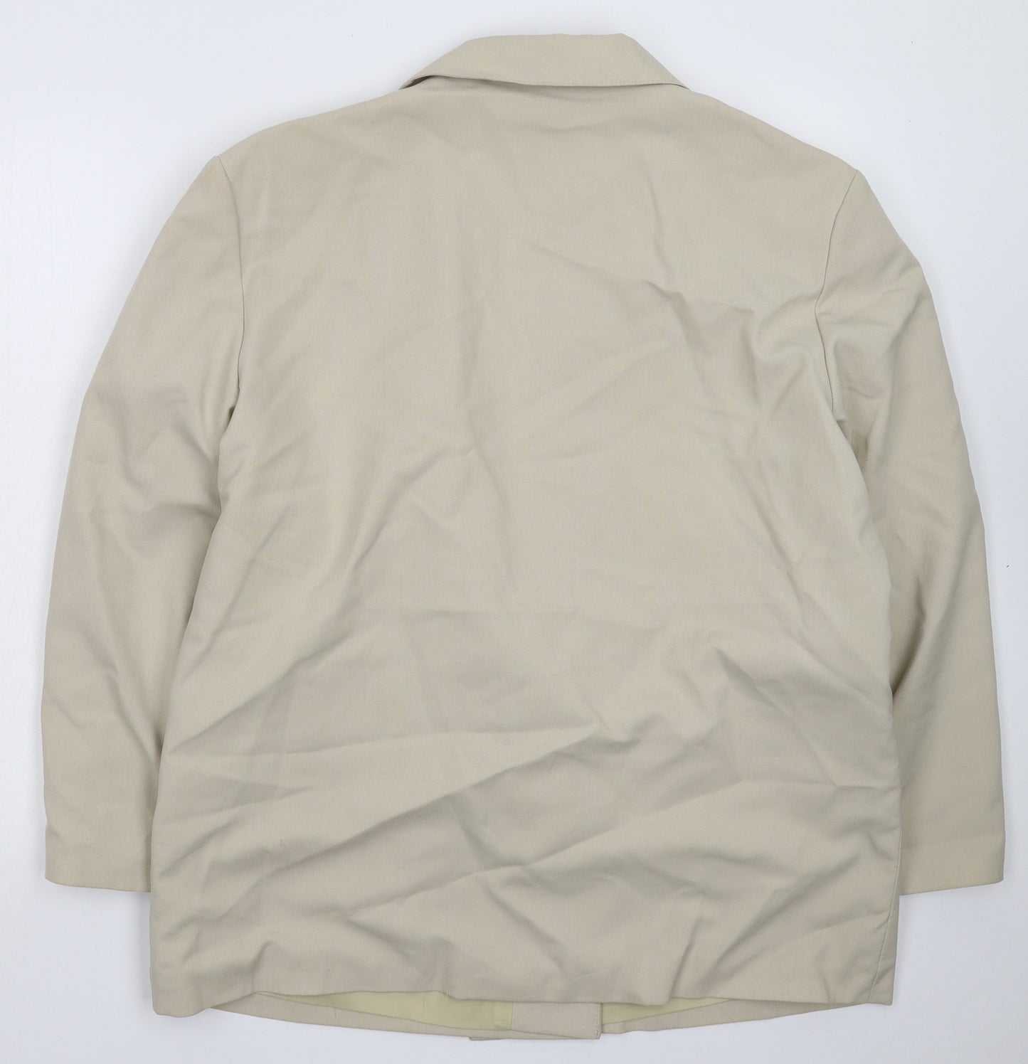 Katrin Womens Beige   Jacket Suit Jacket Size 20