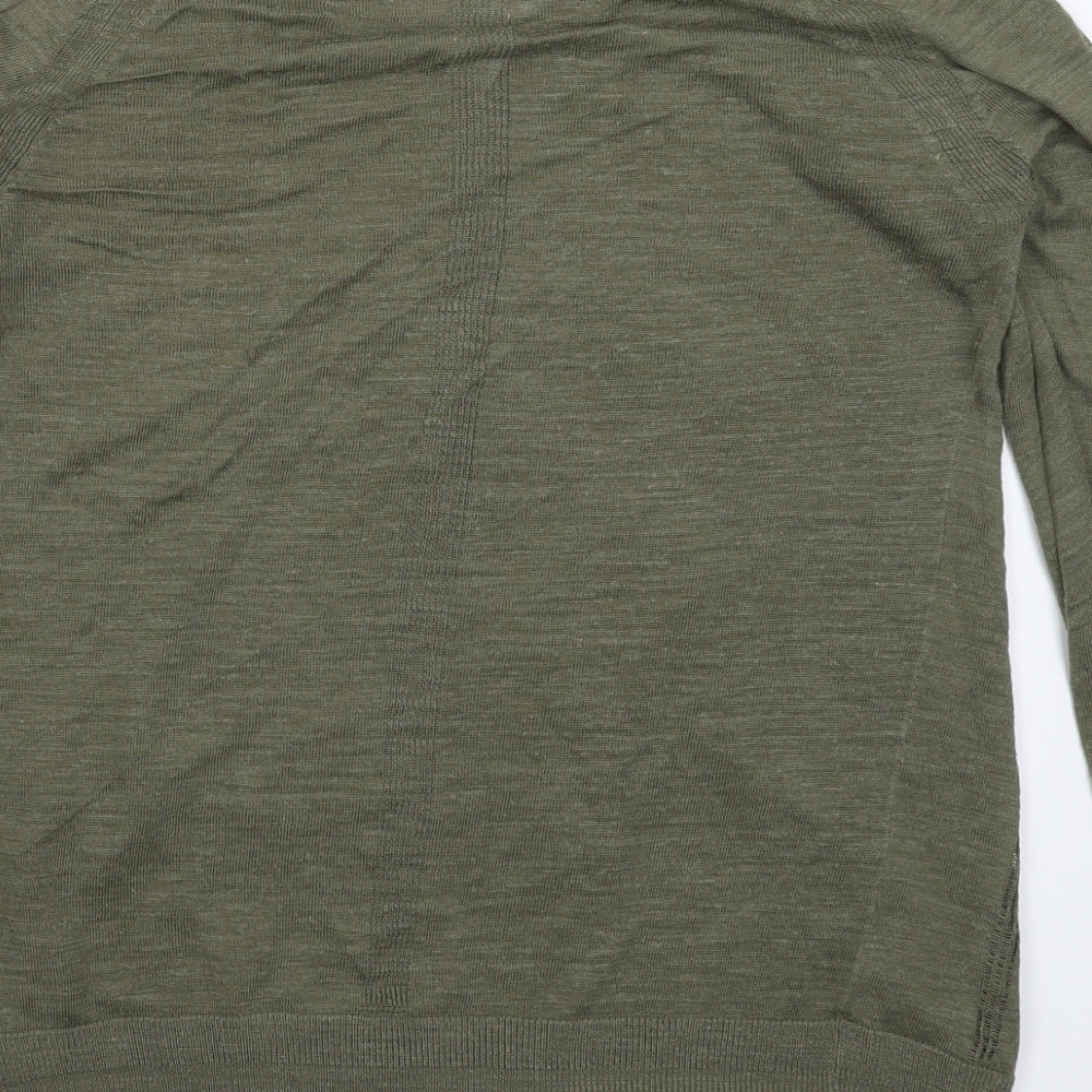 NEXT Womens Green  Knit Cardigan Jumper Size 12