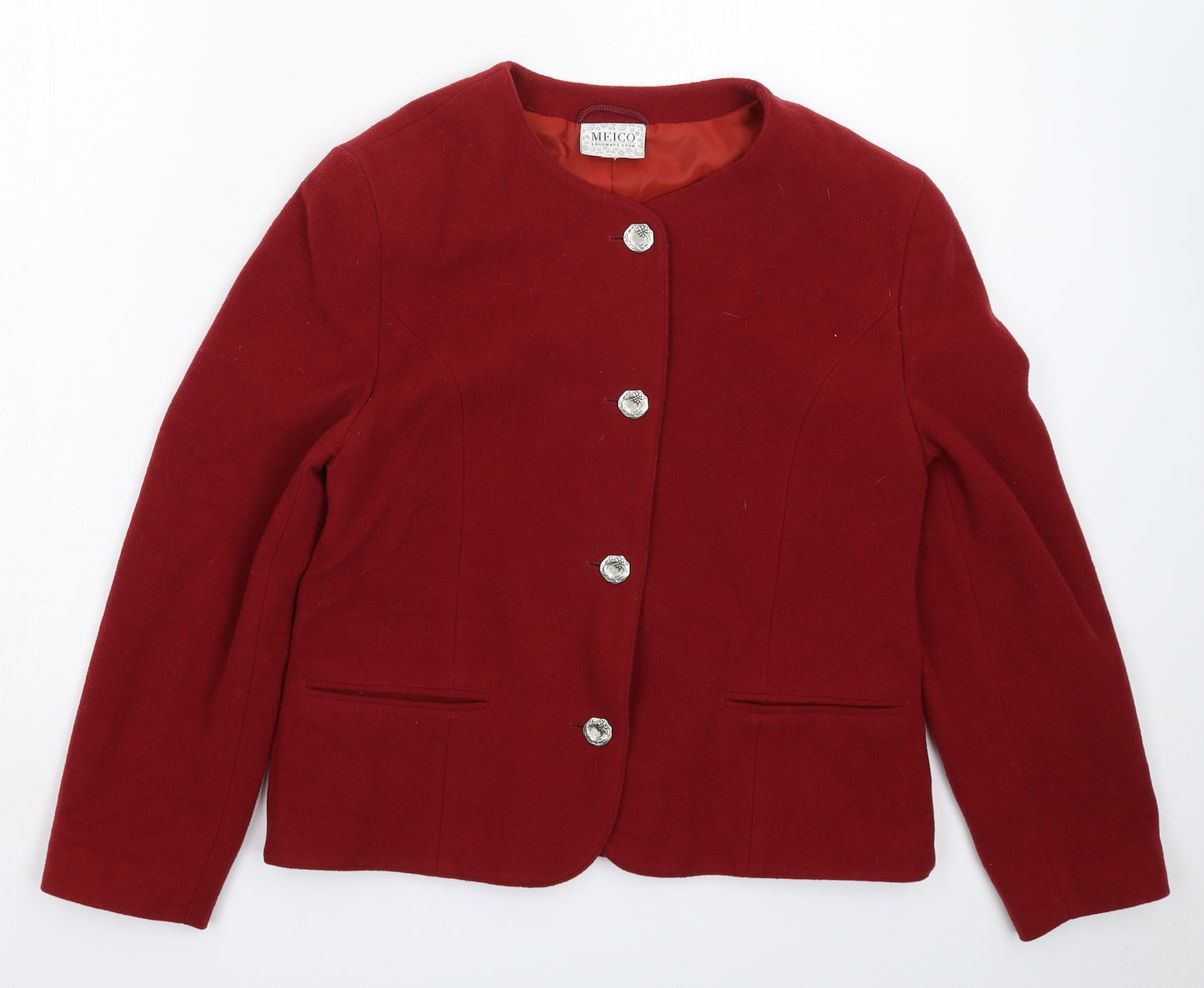 MEICO Landhaus Look Womens Brown   Jacket Blazer Size M