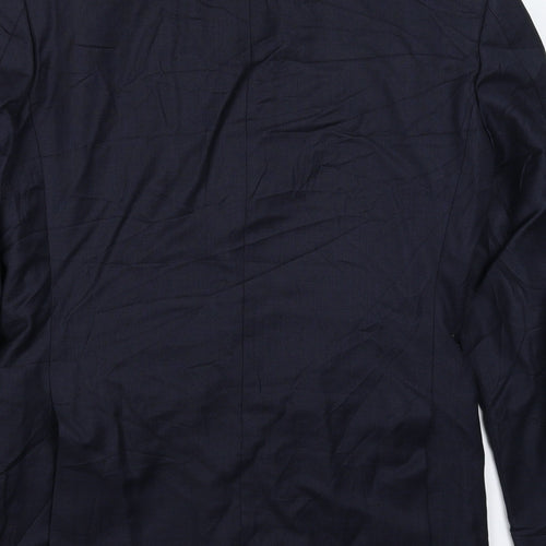 John Lewis Mens Blue   Jacket Suit Jacket Size 36