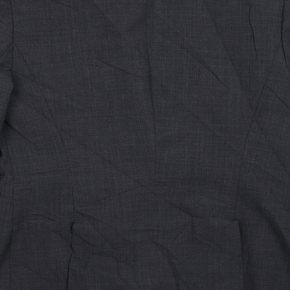 Planet Womens Grey   Jacket Suit Jacket Size 14
